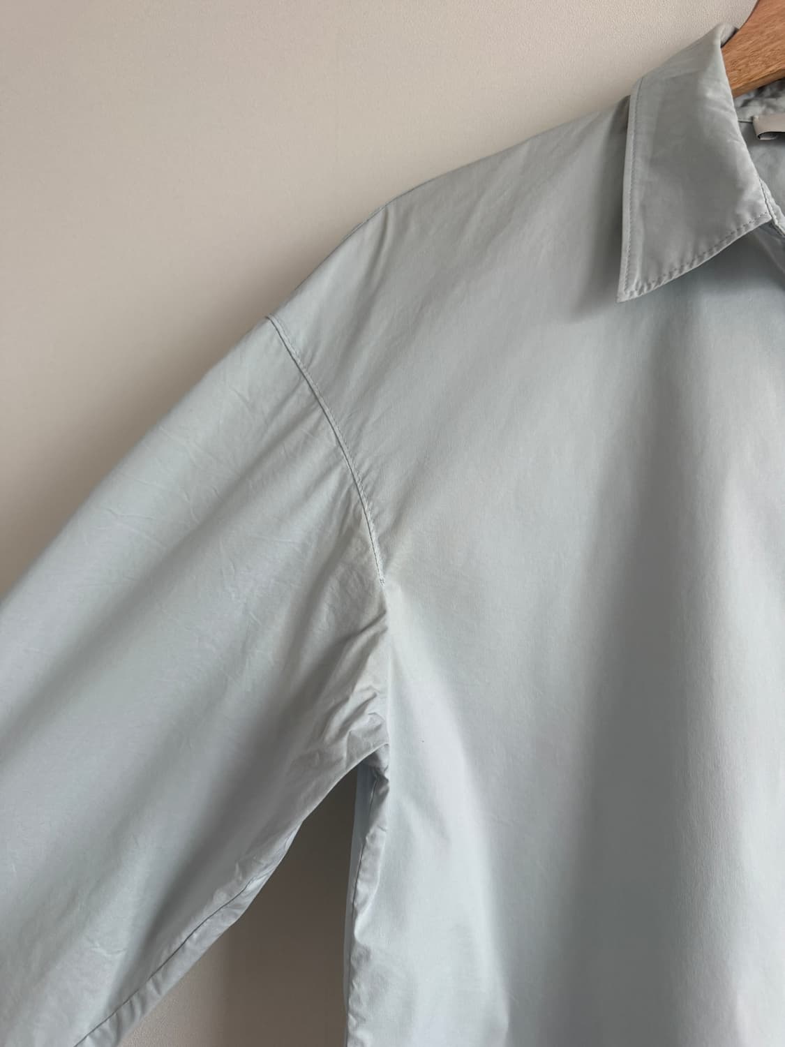 아모멘토(AMOMENTO) 코튼 셔츠(얇은 코튼) 상품이미지4