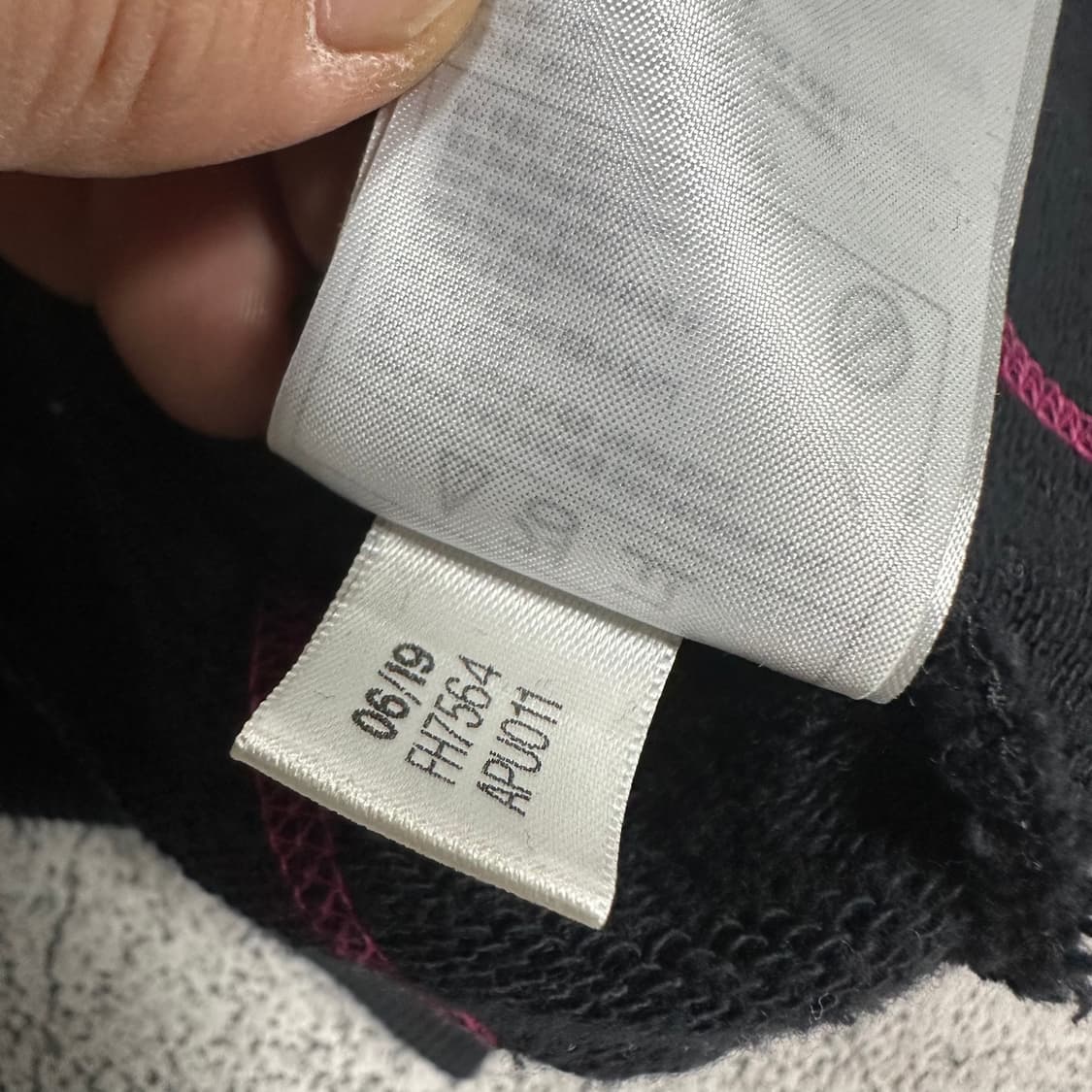 ✨ (바배) 아디다스 핑크 빅로고 후드티 상품이미지5