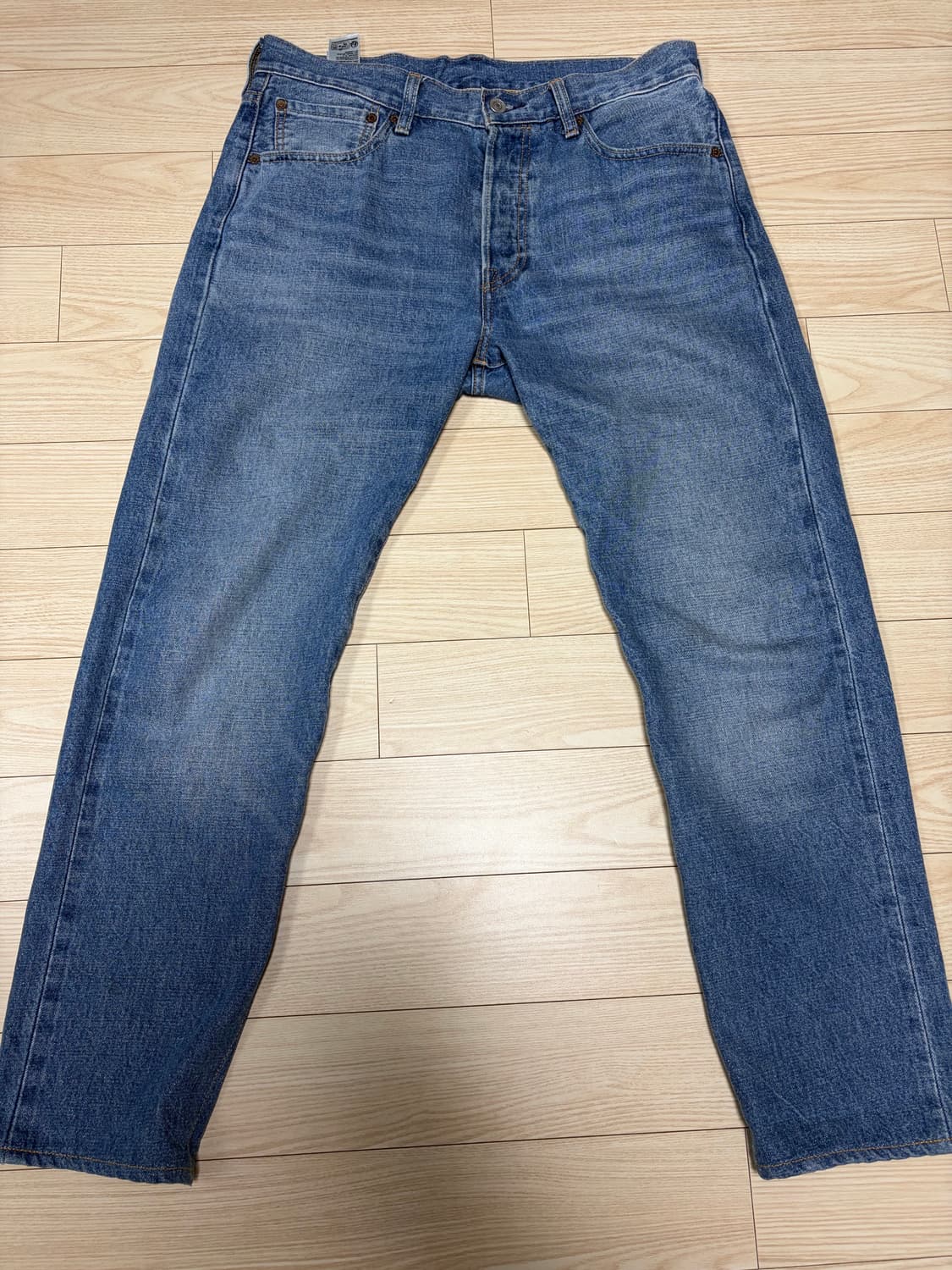 리바이스 프리미엄 라인 501 셀비지 데님(체인스티치) W32 상품이미지1