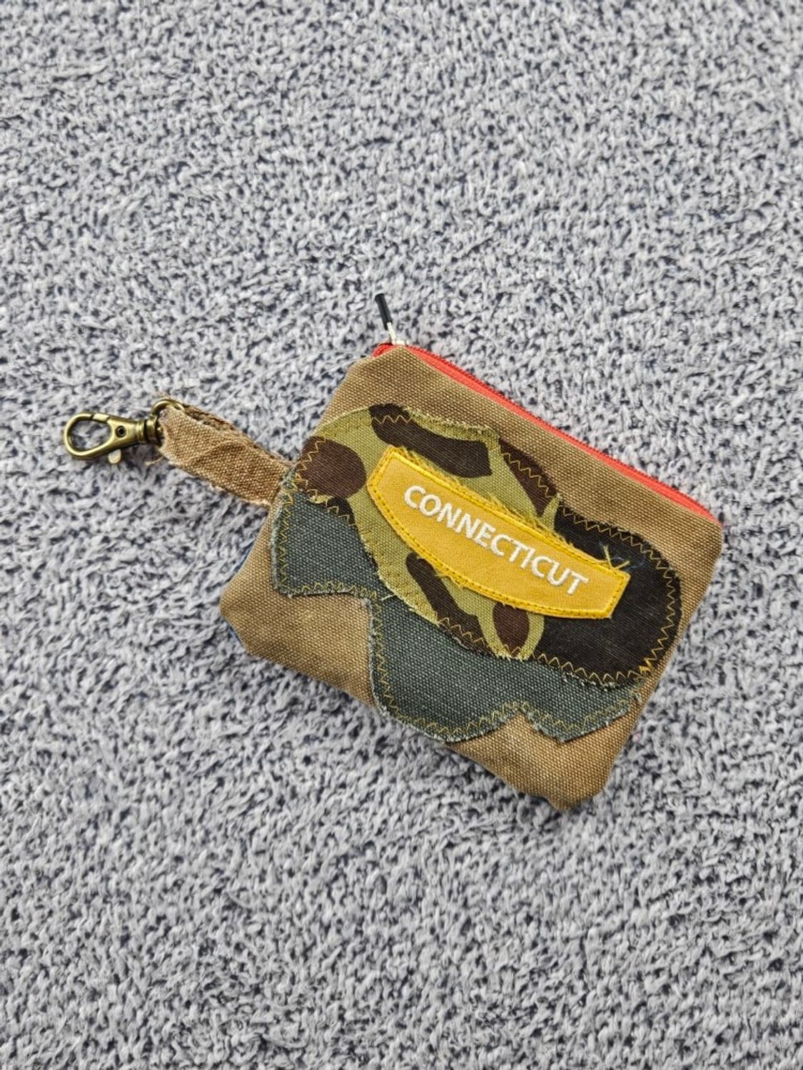 핸드메이드 리워크 커스텀 패치드 키링 월렛 (13X10) / 10729 상품이미지1