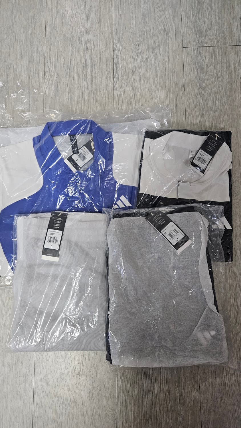 아디다스 남성 의류 4벌 새상품 L사이즈 상품이미지1