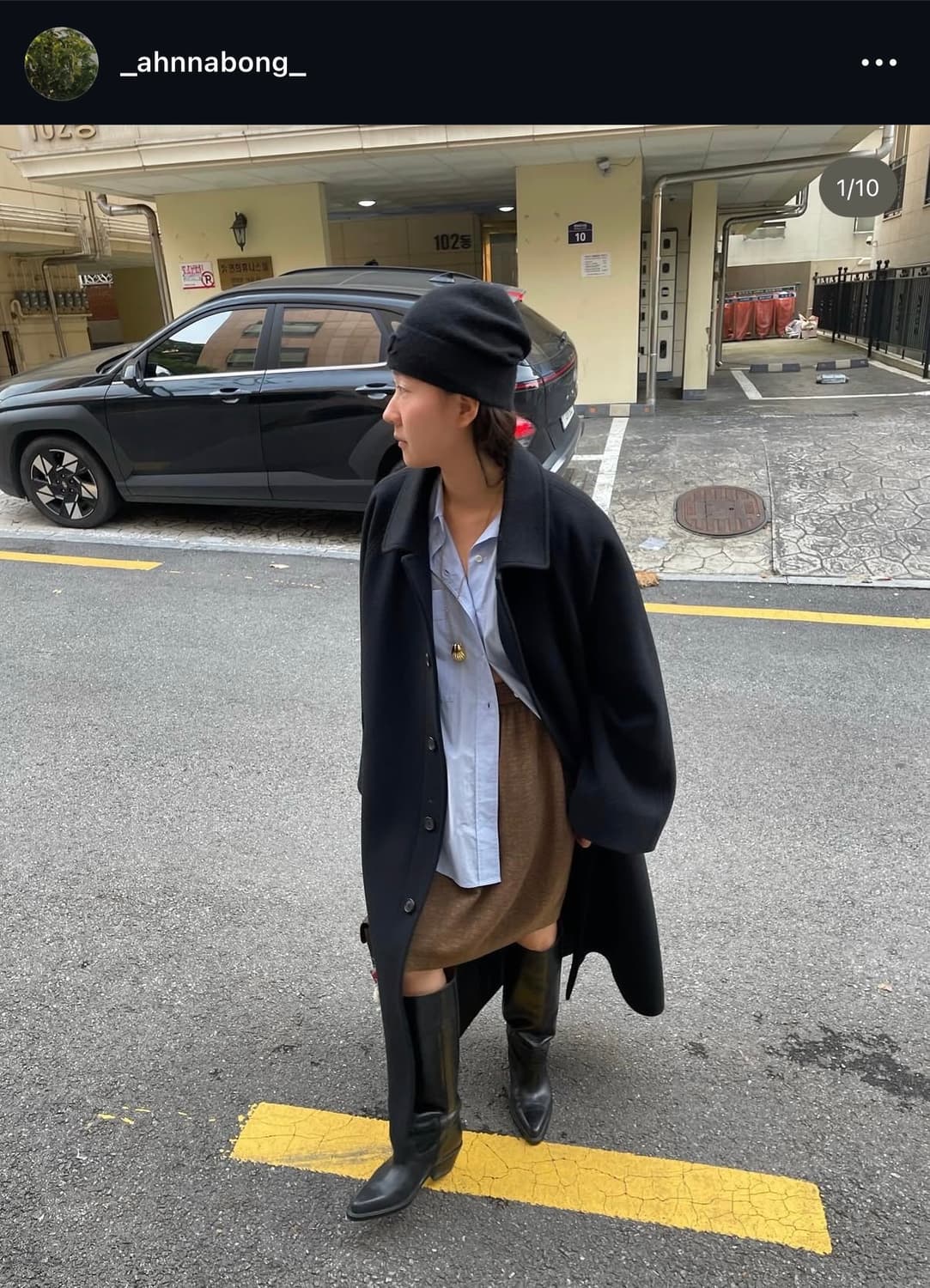 에토스 커프스 셔츠 스카이블루 상품이미지4