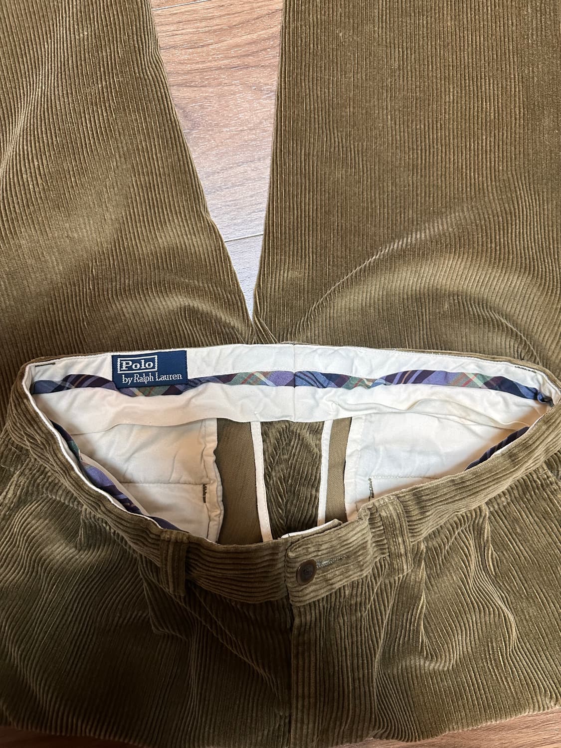 빈티지 폴로 코듀로이 팬츠 브라운 상품이미지7