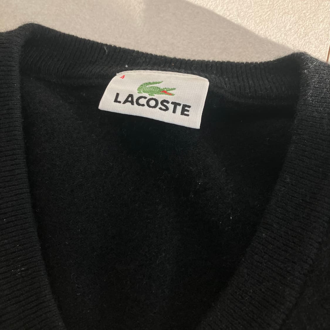 라코스테 브이넥 니트 상품이미지3