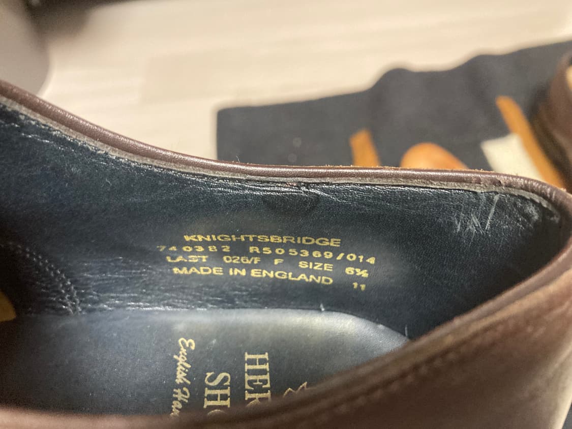 헤링슈 더비 브라운 uk6.5 상품이미지6