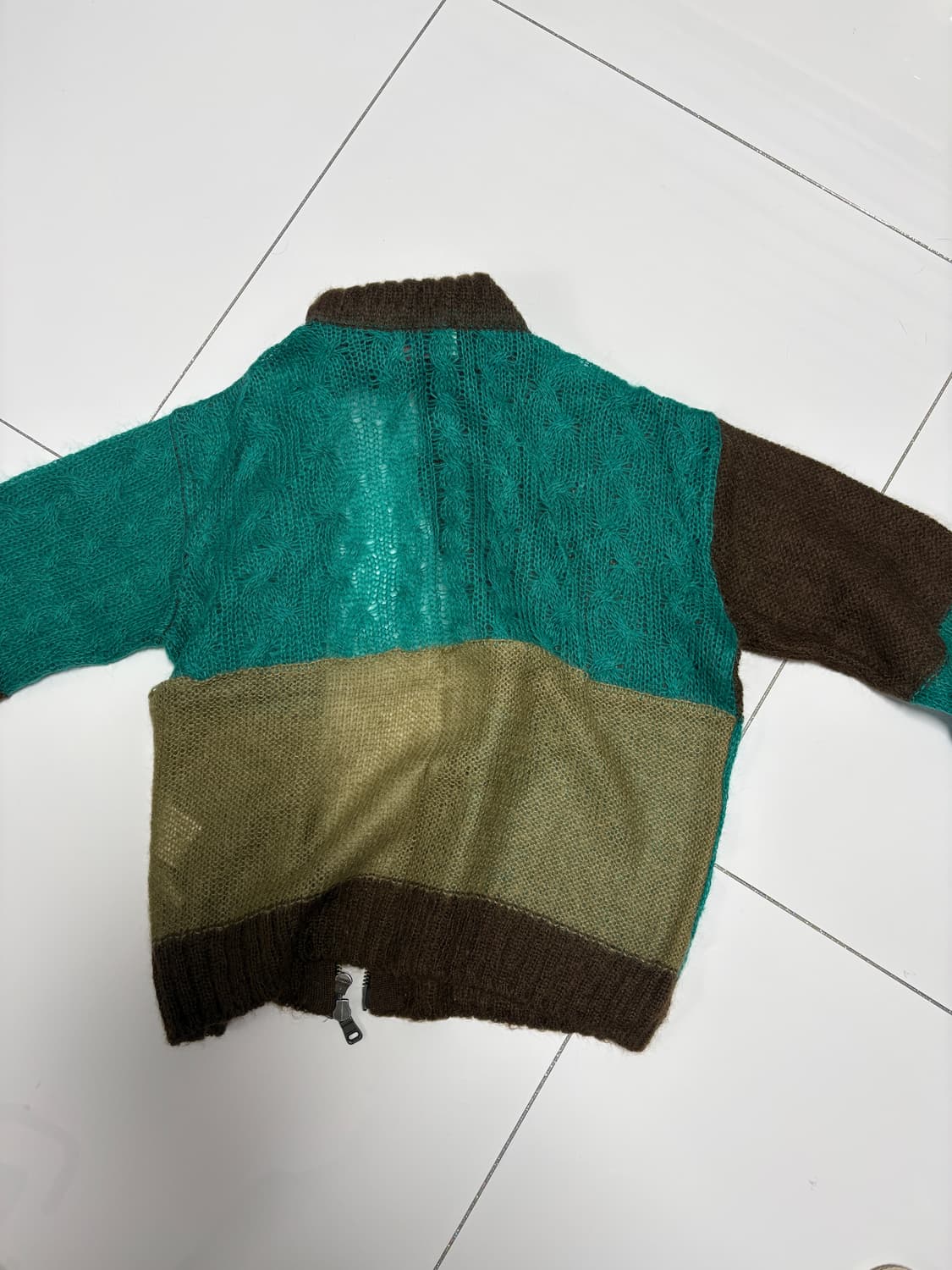 엔더슨벨 마테이라 패치워크 가디건 상품이미지6