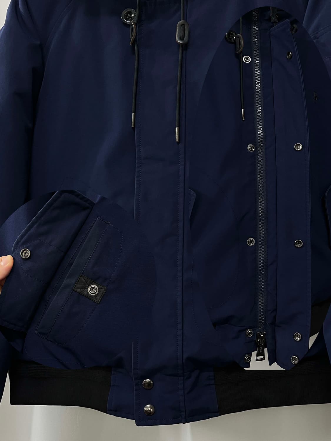 폴로 랄프로렌 n2b 맨즈 포 퍼 트림 로얄네이비 다운 자켓 상품이미지6