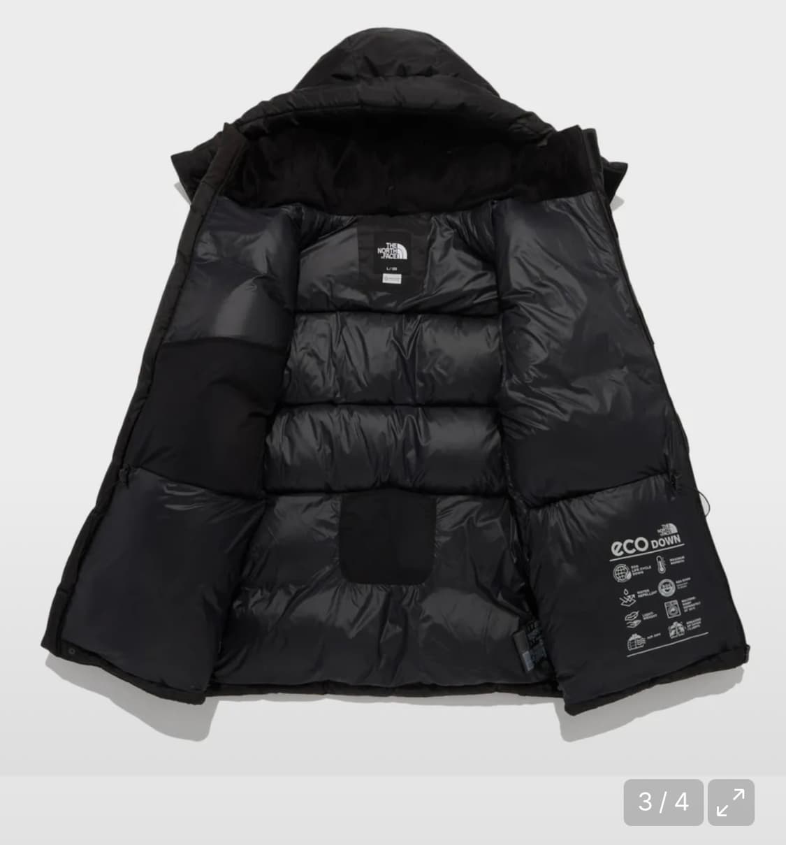 노스페이스 힘다운 파카 국내판 상품이미지3