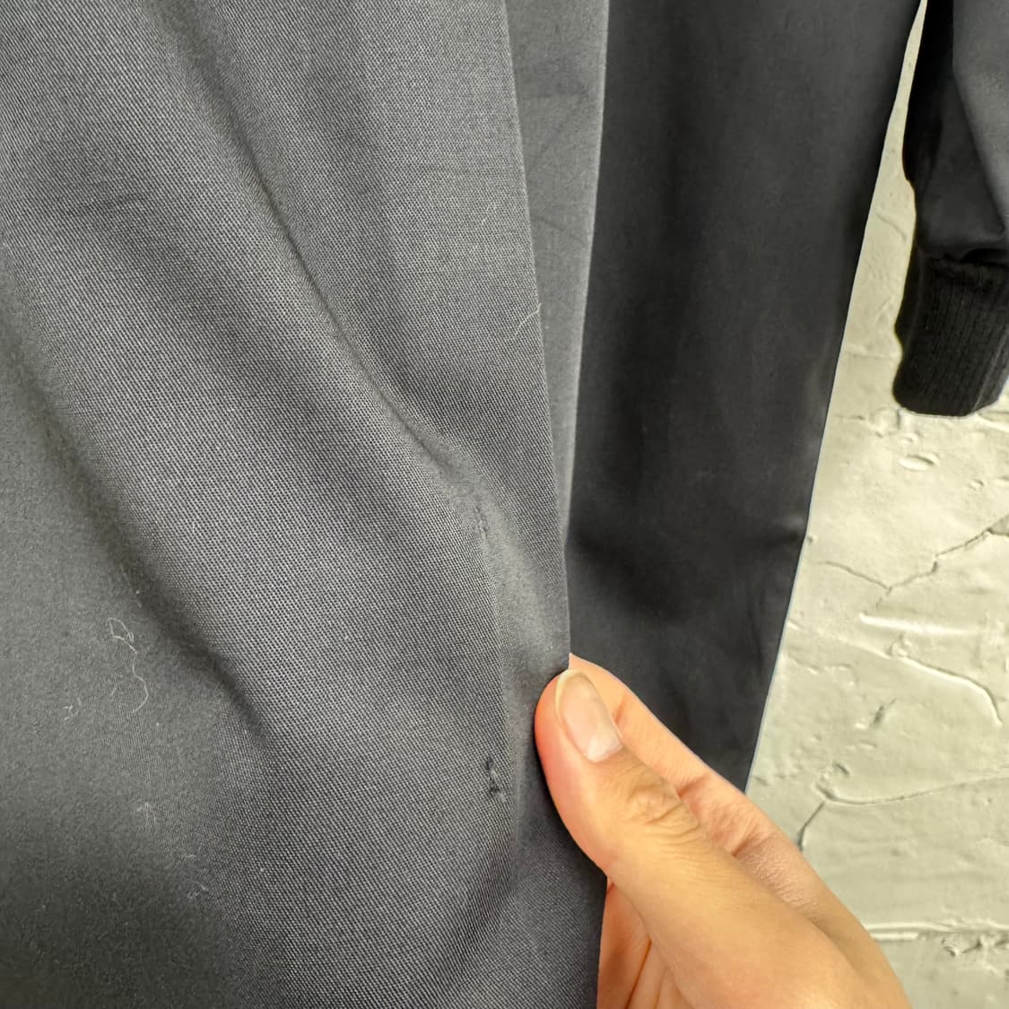 이세이미야케 IM PRODUCT 블랙 롱 트렌치 상품이미지6