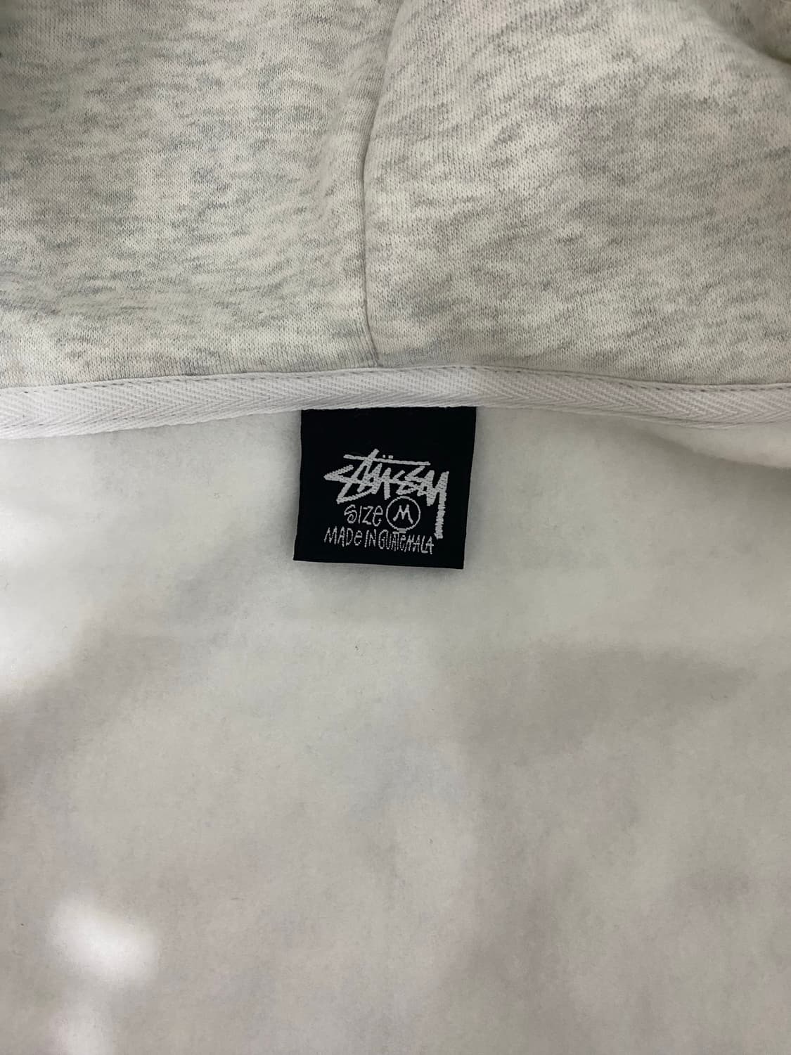Stussy World Tour Zip Hoodie Ash Heather 상품이미지6