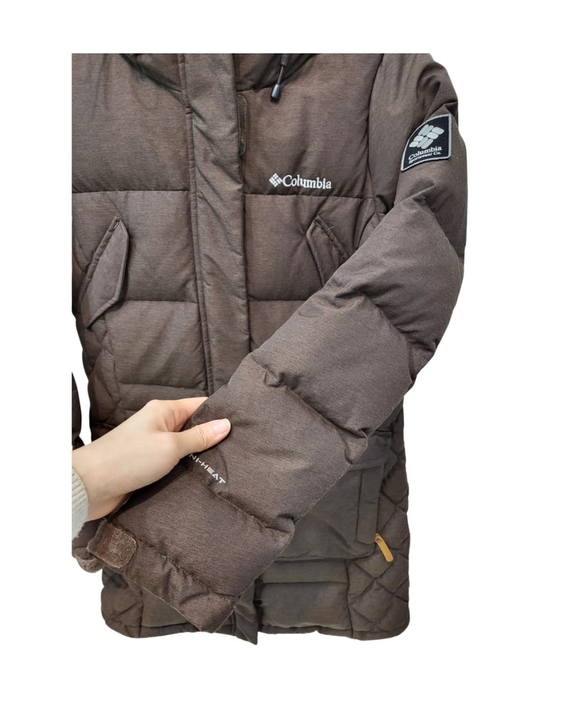 콜롬비아 여성 롱패딩 S 사이즈입니다 상품이미지1