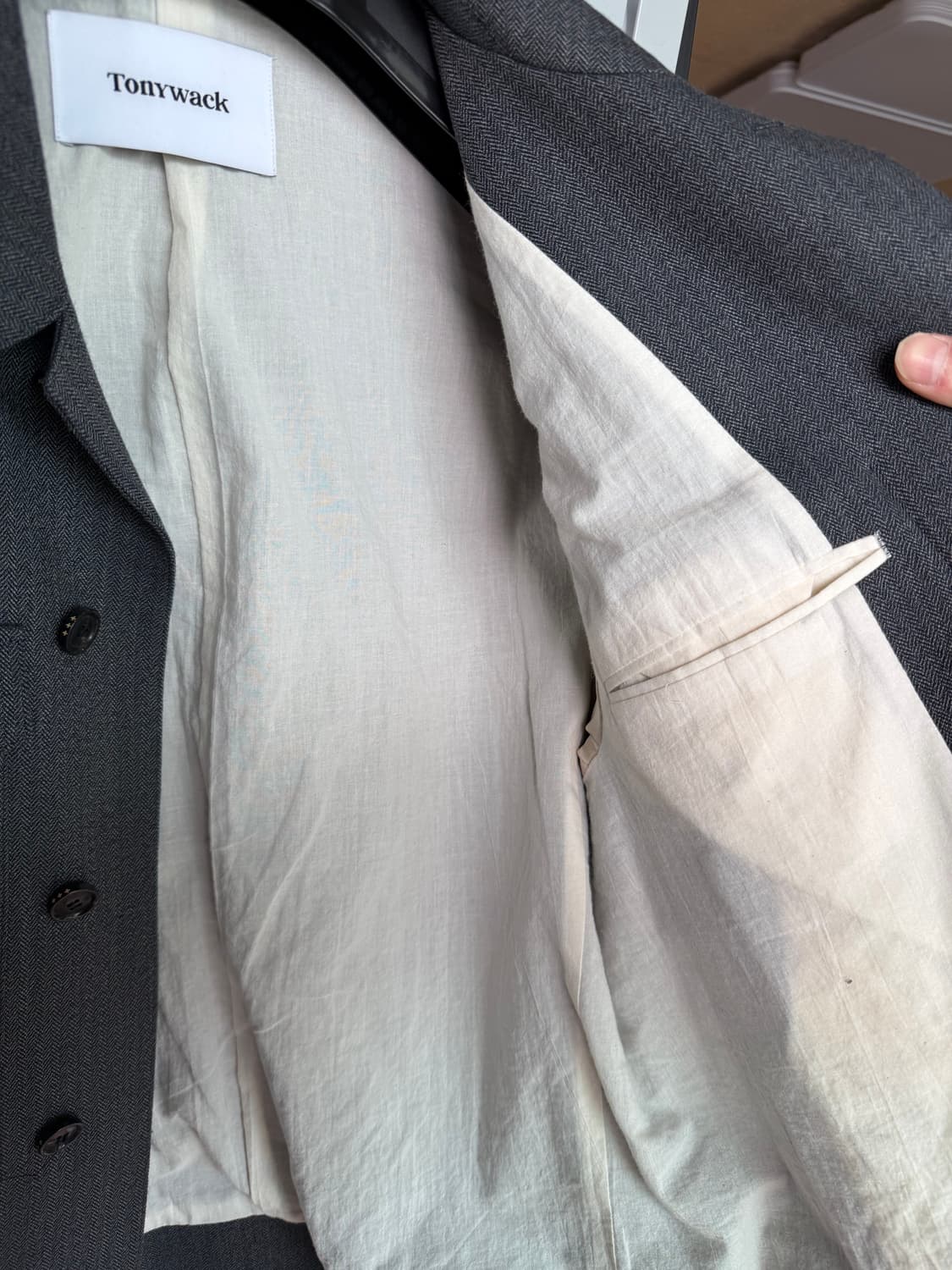 토니웩 헤링본 자켓 상품이미지6