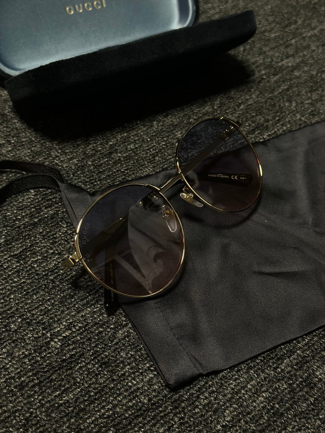구찌 라운드 메탈 선글라스 (새상품) 상품이미지5