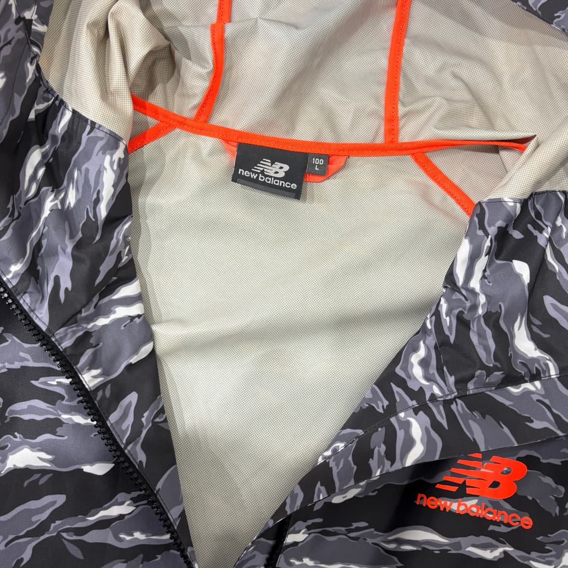 뉴발란스 카모 바람막이 자켓 상품이미지3