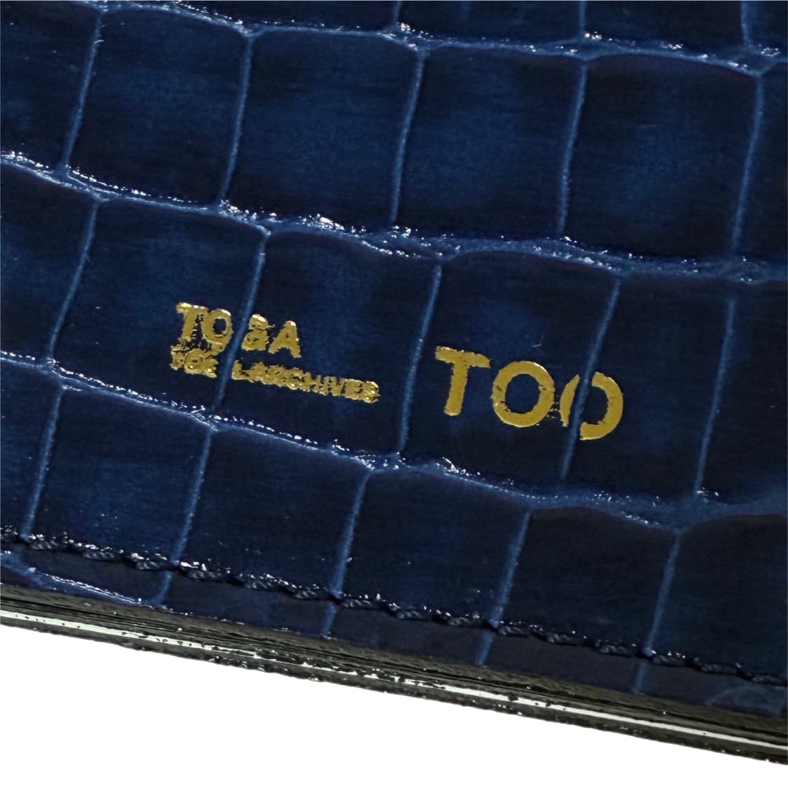 TOGA Archive Leather Wallet WH/BL 상품이미지5