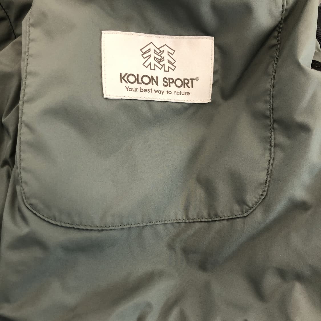 코오롱 루즈핏 키퍼플라이트 경량패딩 100  상품이미지6