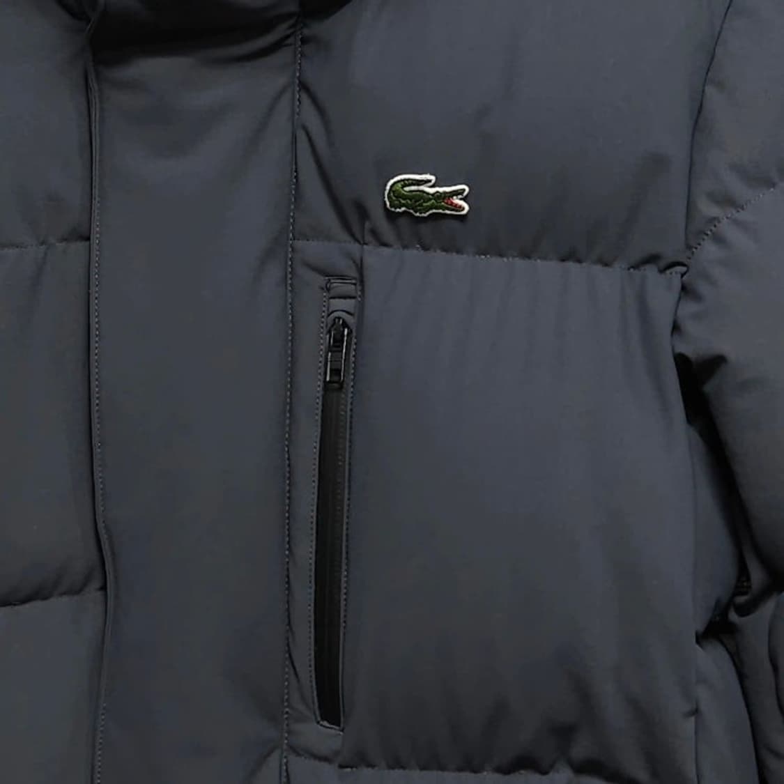 95)LACOSTE 라코스테 구스다운 패딩 그레이 상품이미지2