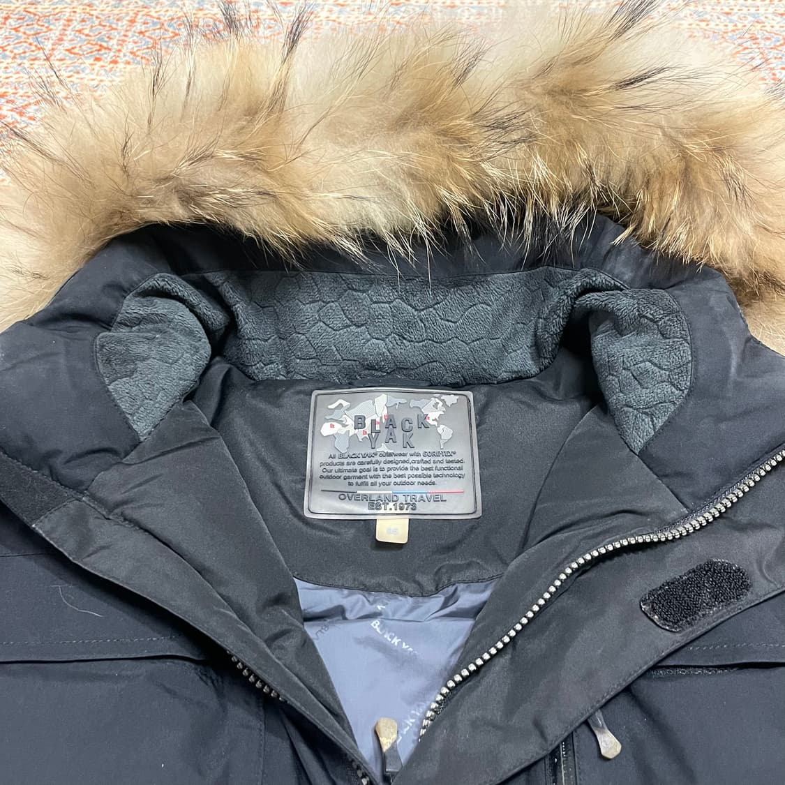 블랙야크 블랙 포켓 구스다운 패딩점퍼 남성95 상품이미지3