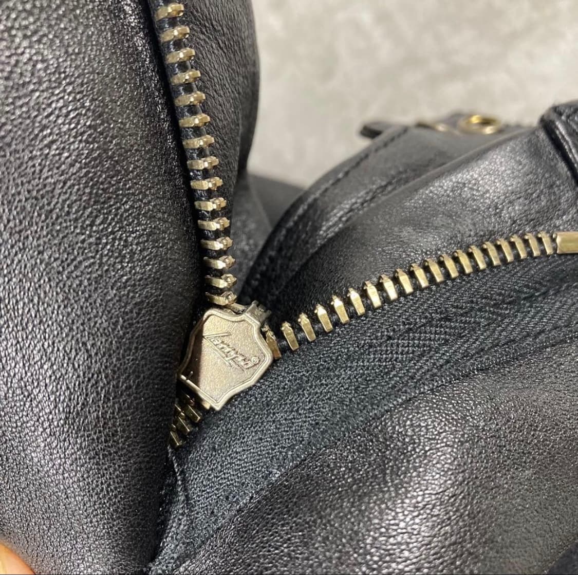 BALMAIN 발만 램 가죽 팬츠 38 블랙 상품이미지10