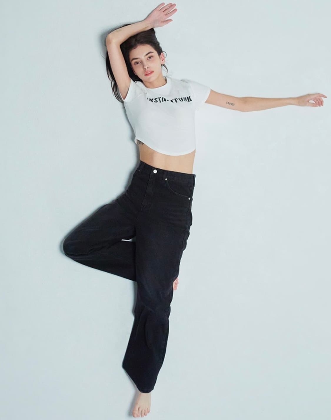 인스턴트펑크 wide 03 스트레이트 와이트 팬츠 바지 상품이미지8