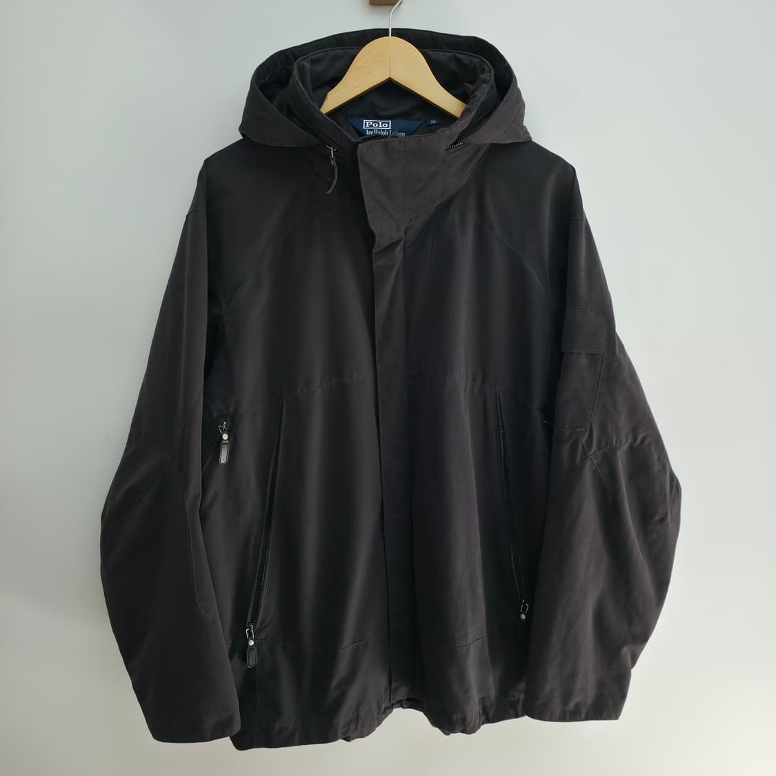 [XL] 폴로 랄프로렌 블랙 바람막이 자켓 상품이미지1