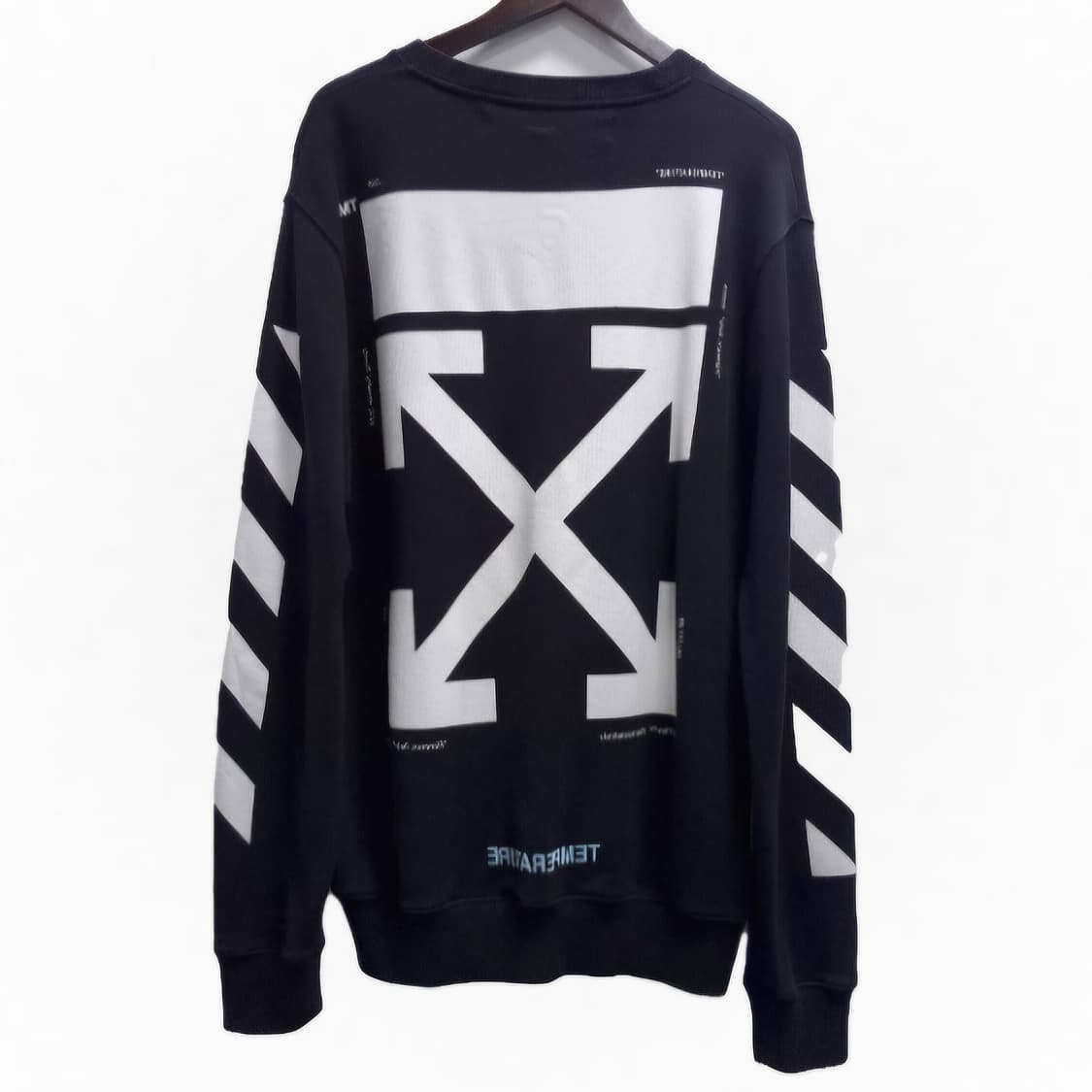 오프화이트 모나리자 프린팅 맨투맨 M / 할인 상품이미지4