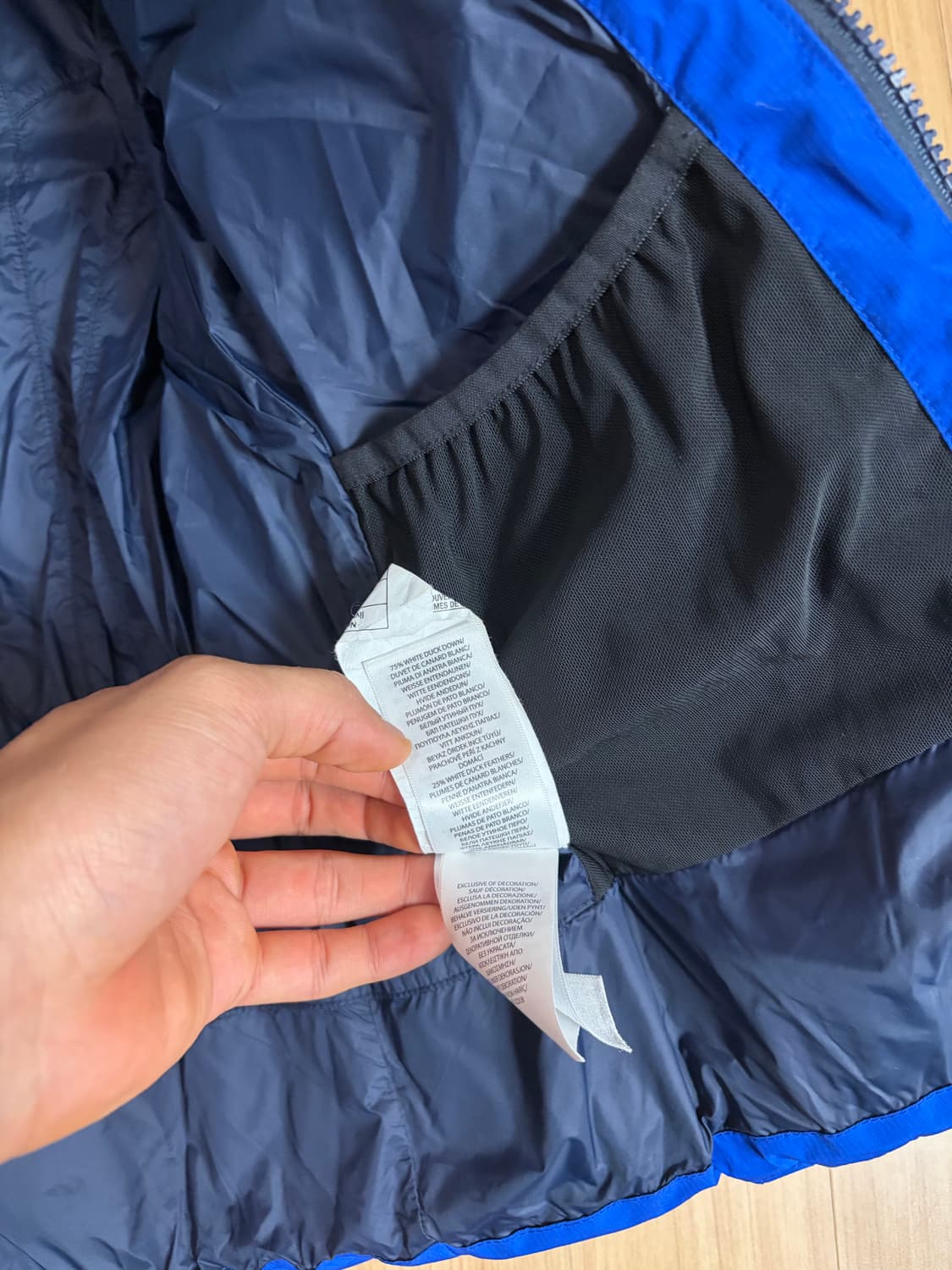 폴로 랄프로렌 빅포니 블루 패딩 상품이미지6