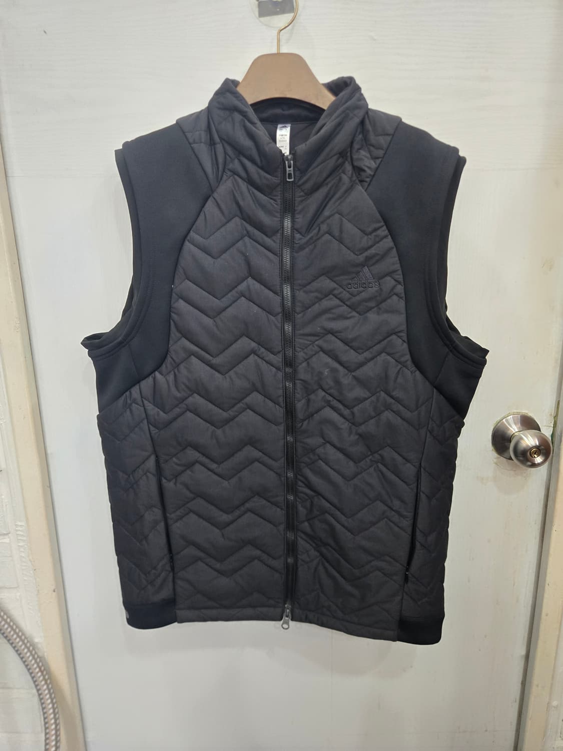 105,XL)) adidas 아디다스 패딩조끼! 가벼운 조끼! 상태굿! 상품이미지1