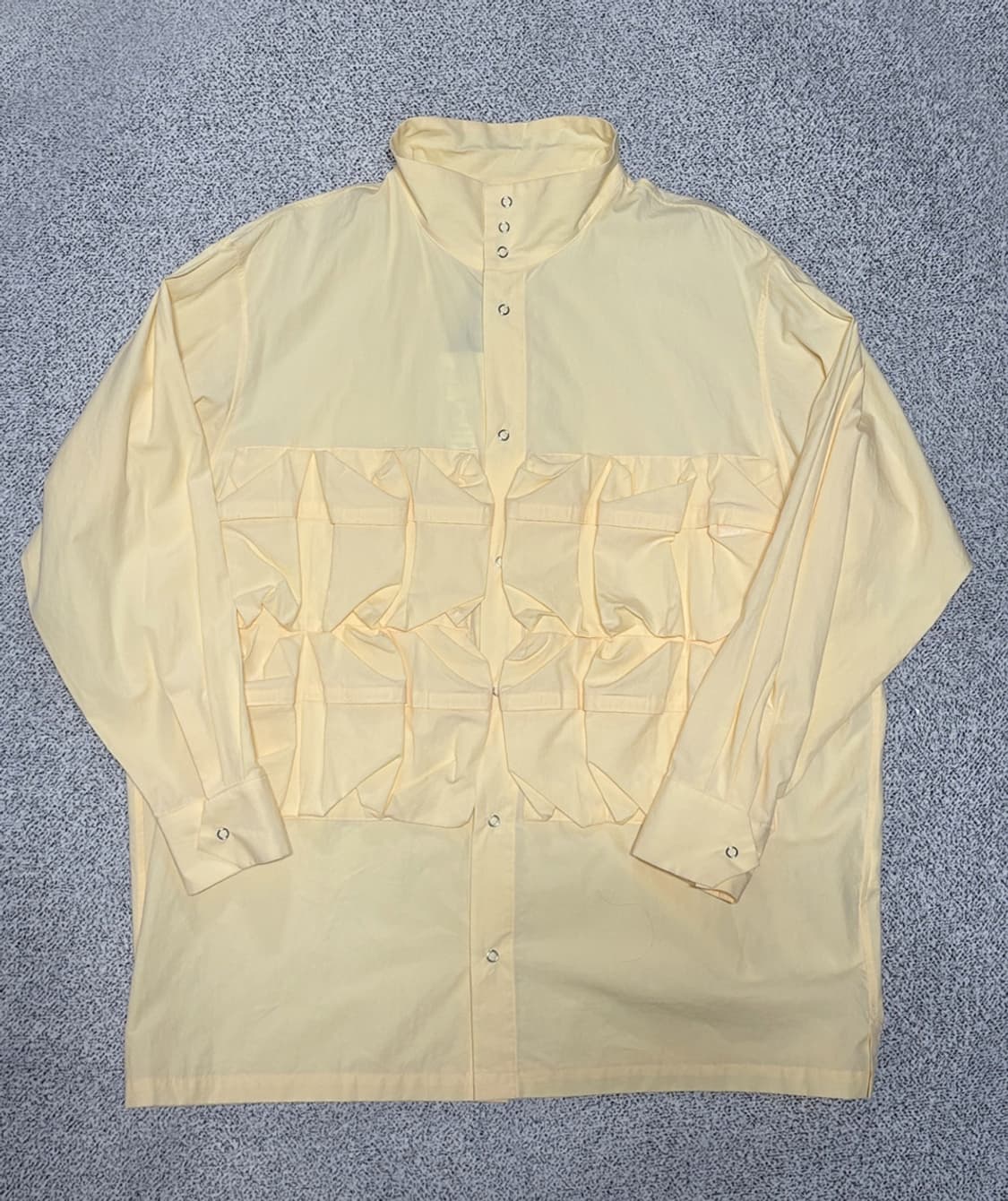 하버색 멀티 포켓 아우터형 셔츠 상품이미지2