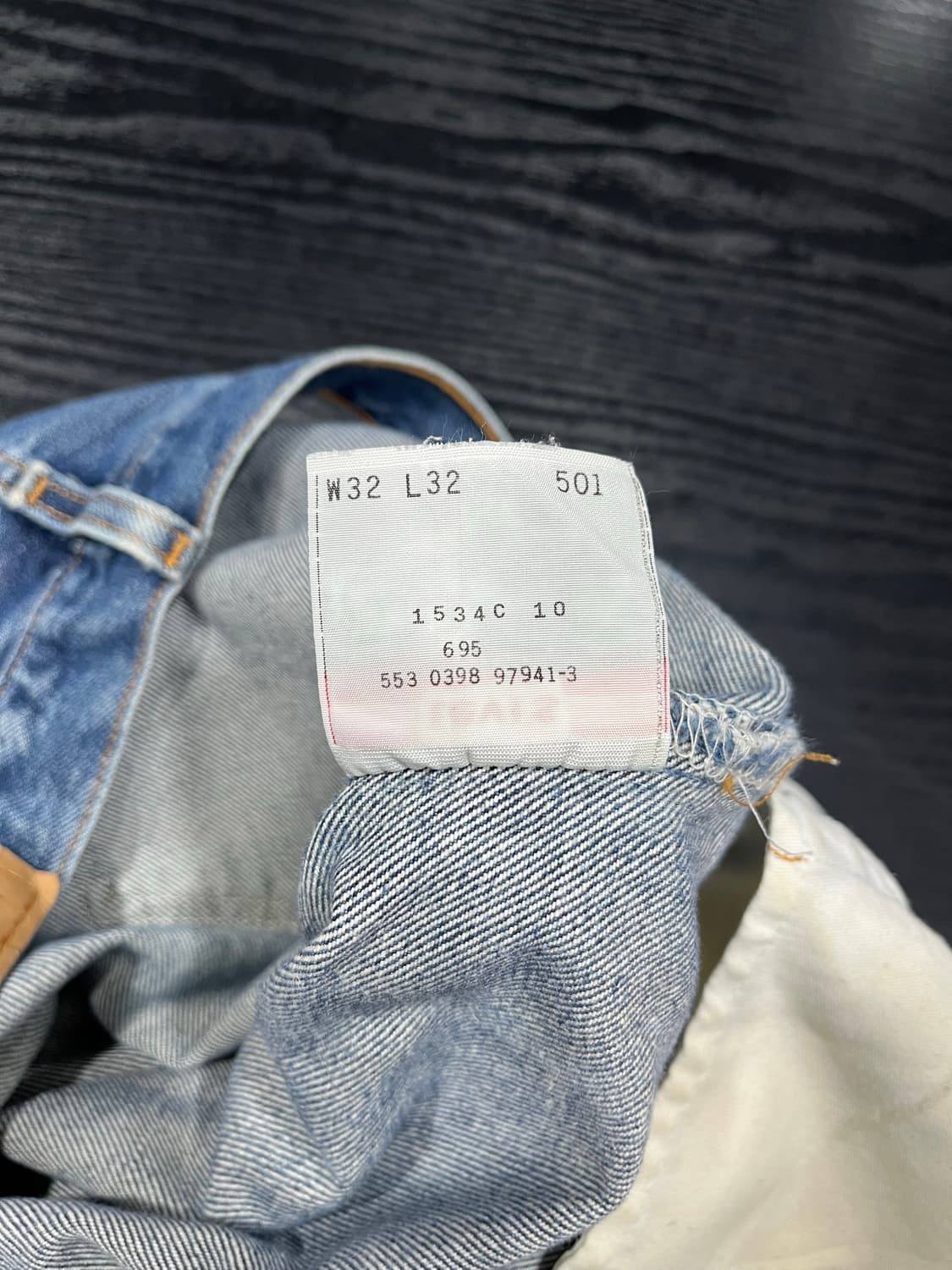 90s Usa Levi's 501 데님팬츠 상품이미지9