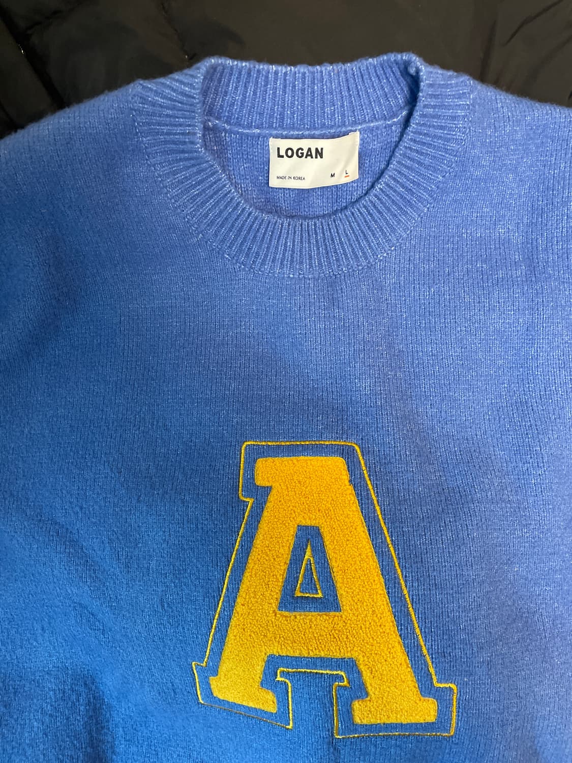 Logan 자수 니트 L사이즈  상품이미지2