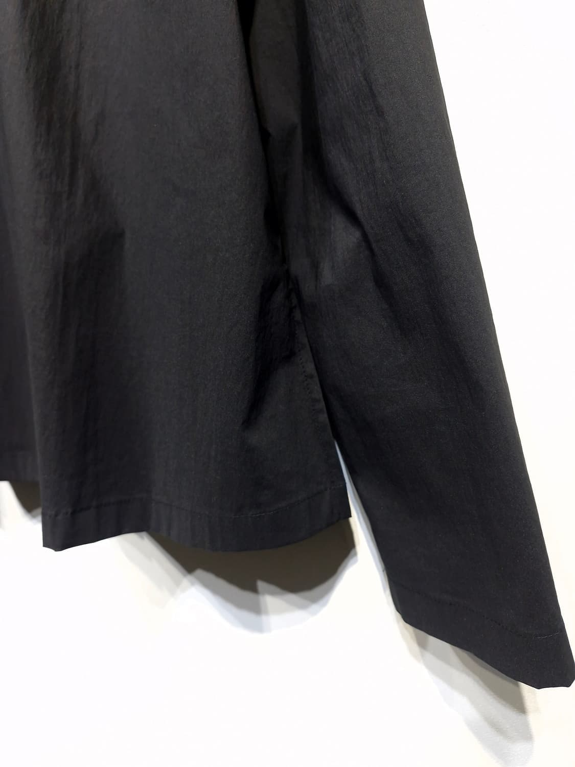 르17셉템버 오픈카라 셔츠 블랙[F] 상품이미지4