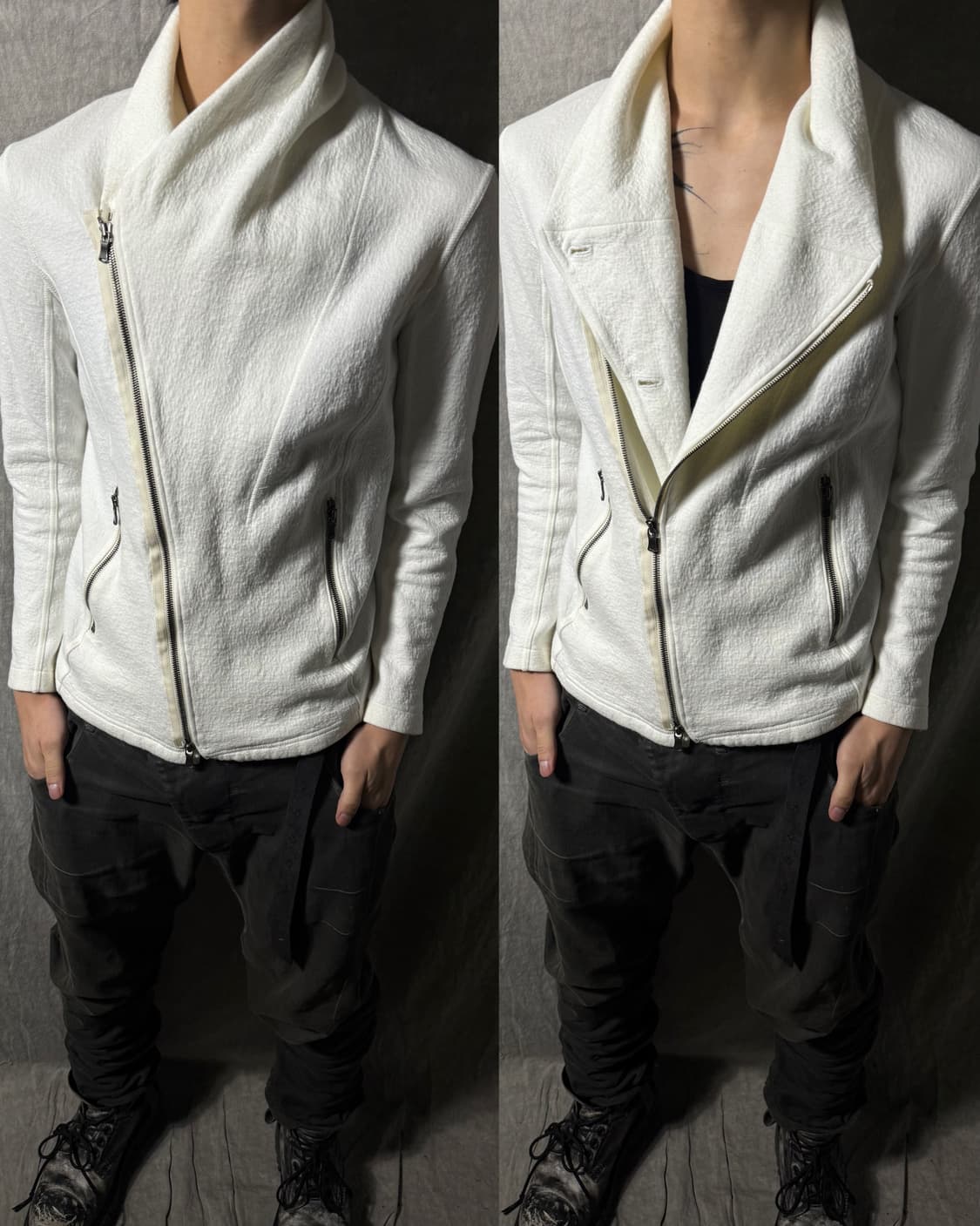 The Viridi-Anne Asymmetry Jacket  상품이미지1