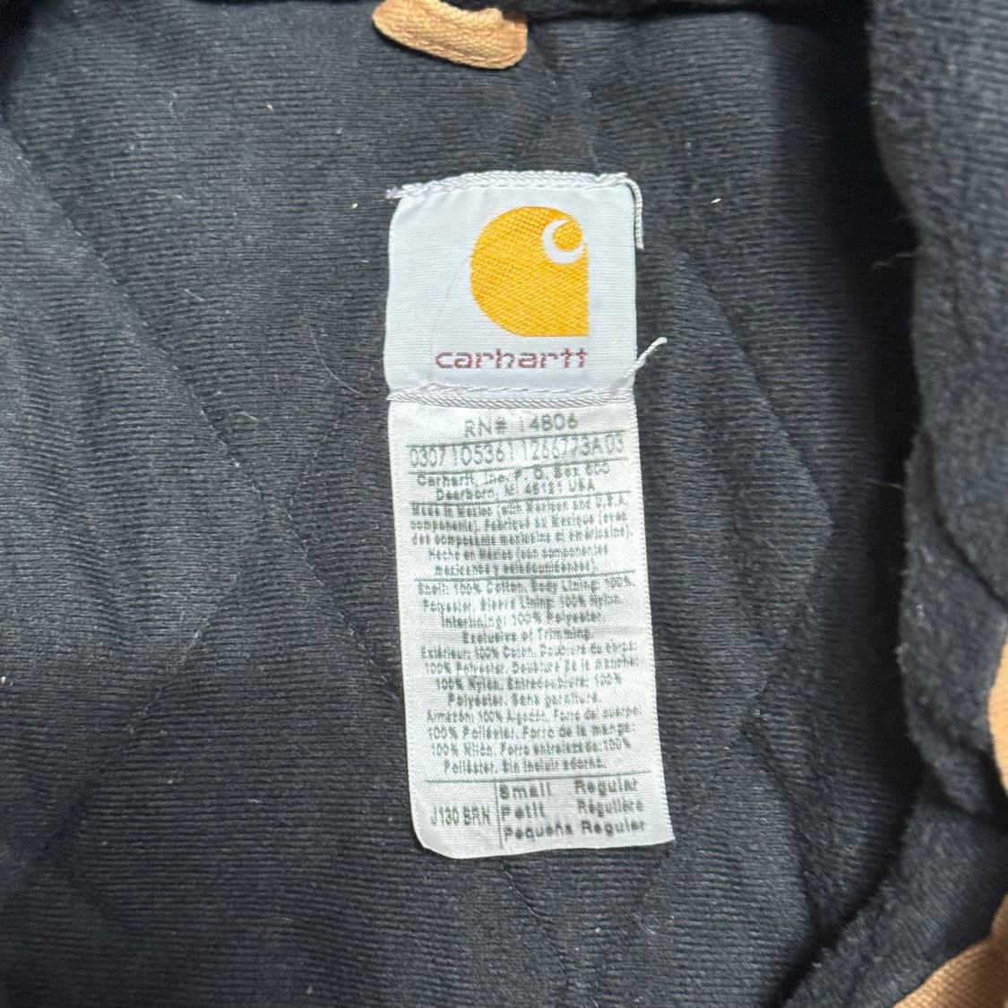 S 칼하트 j130 덕 액티브 후드 자켓 상품이미지4