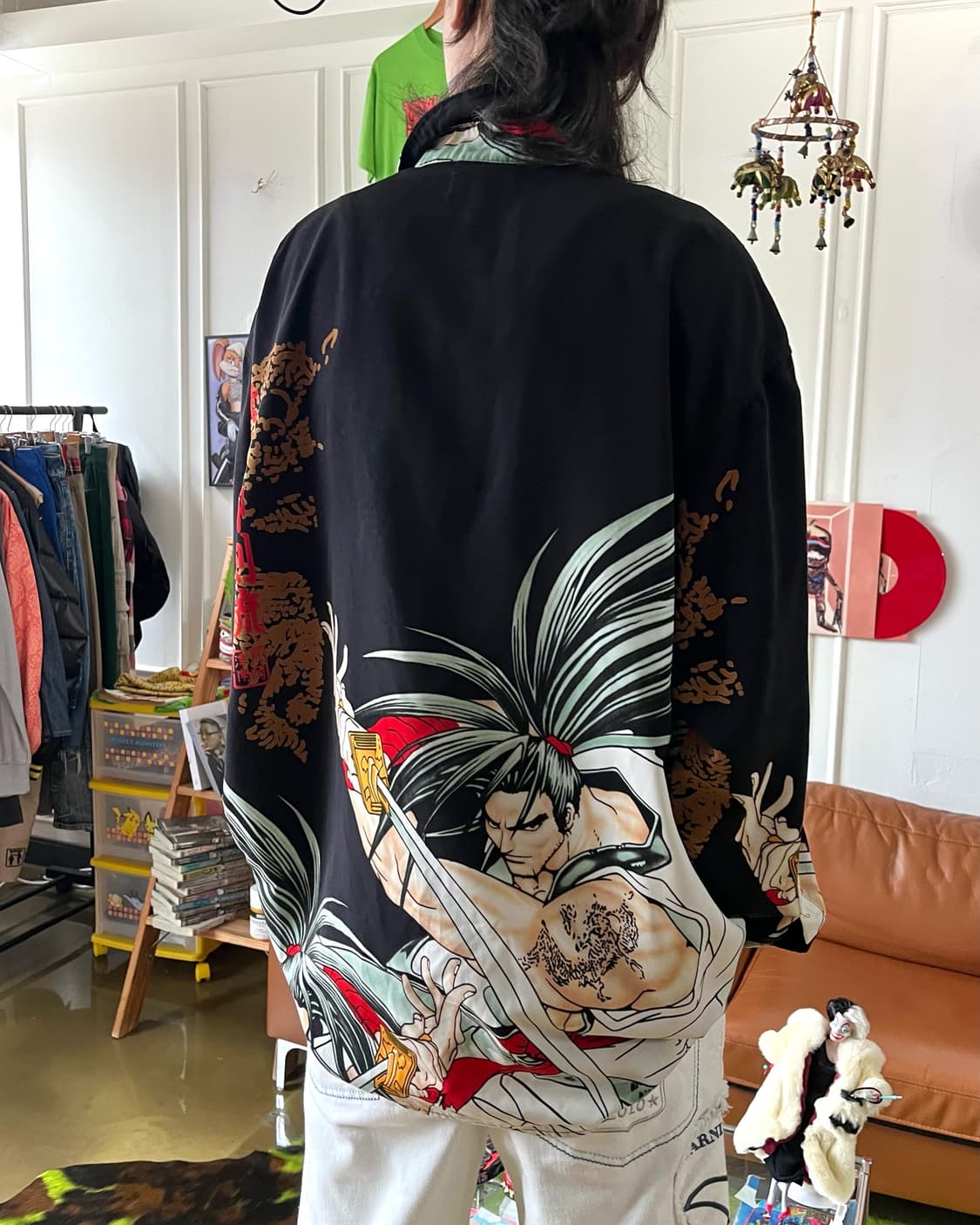 90-00s MATCH ONE  Samurai Spirits Shirt 상품이미지3