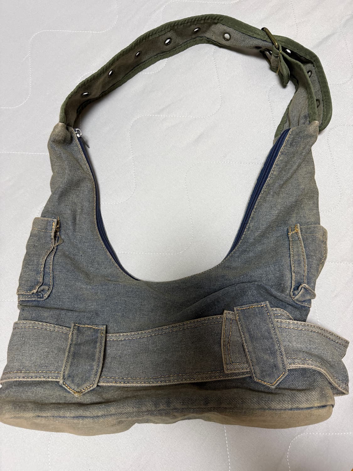 빈티지 y2k 숄더백 아일렛 벨트백 상품이미지4