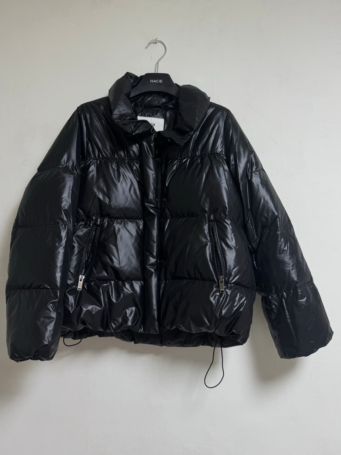 하시에 푸퍼 덕다운 자켓 블랙 S 새상품 (365000원) 상품이미지7