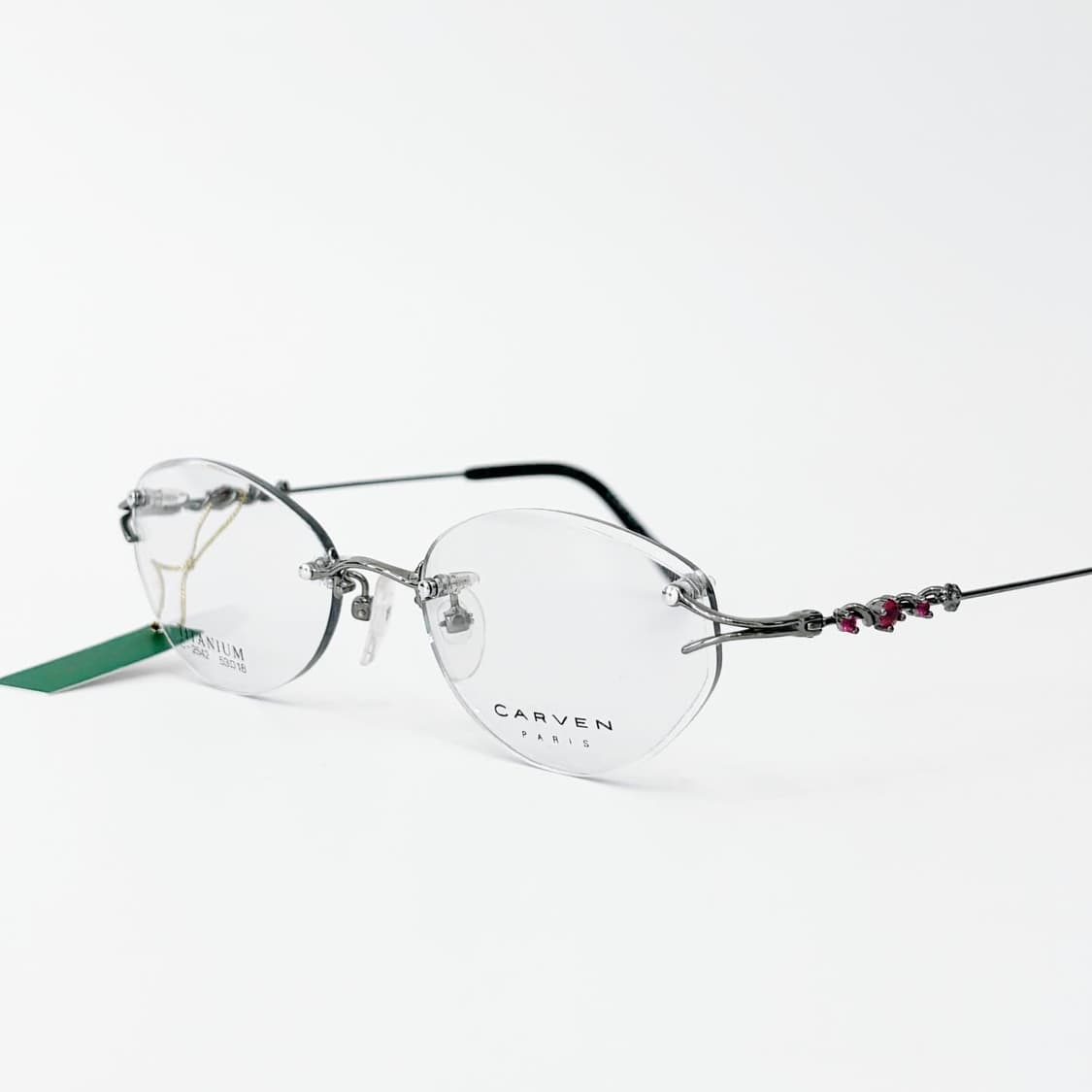 키지클럽 CARVEN 그레이 무테 데드스탁 빈티지안경 상품이미지1