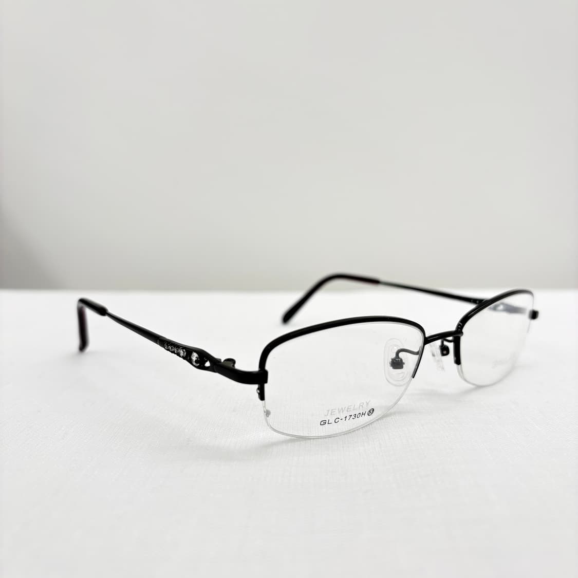 GALLAN 블랙 큐빅 빈티지 반무테 상품이미지3