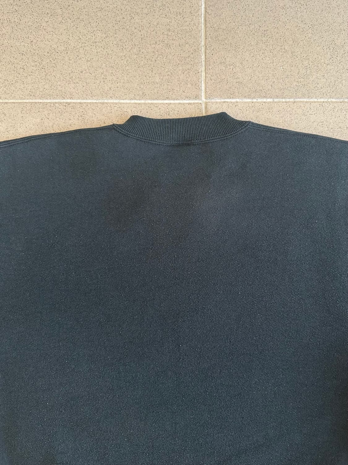 90s 빈티지 러셀 스웻셔츠 블랙 L USA 상품이미지5