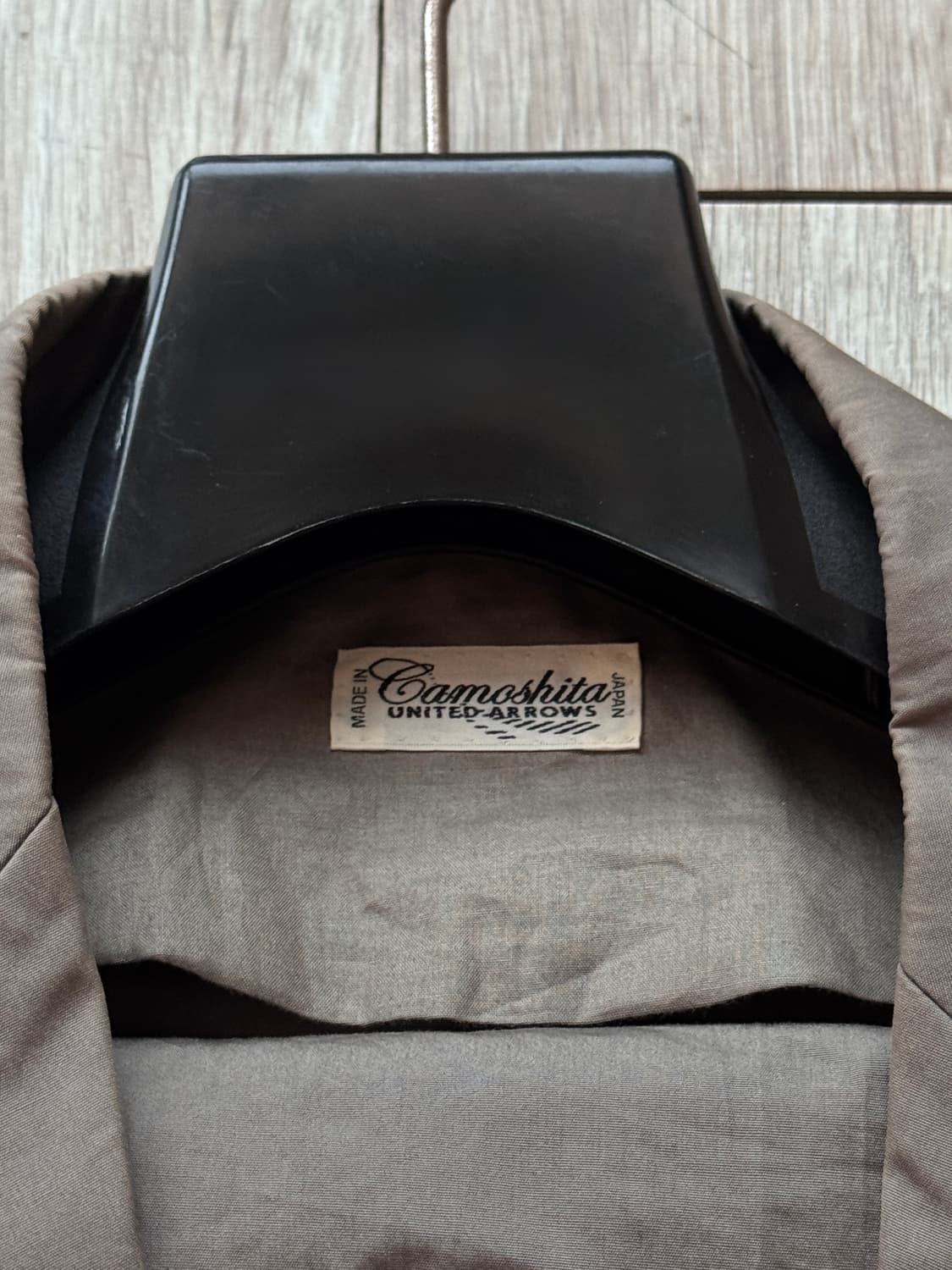 카모시타 그레이 코튼 투피스 셋업 46  상품이미지2