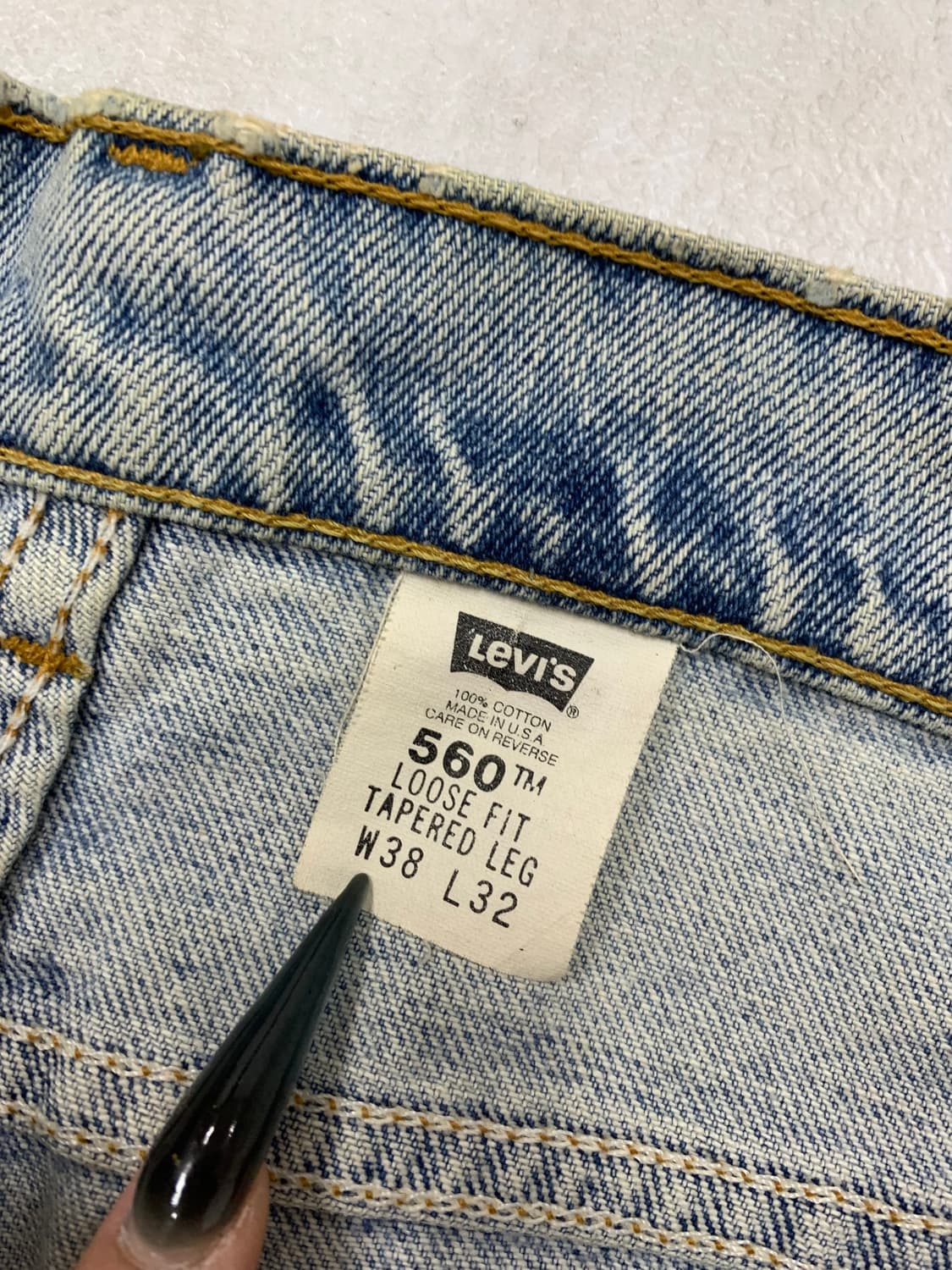 리바이스 560 데님 팬츠 #311 상품이미지4