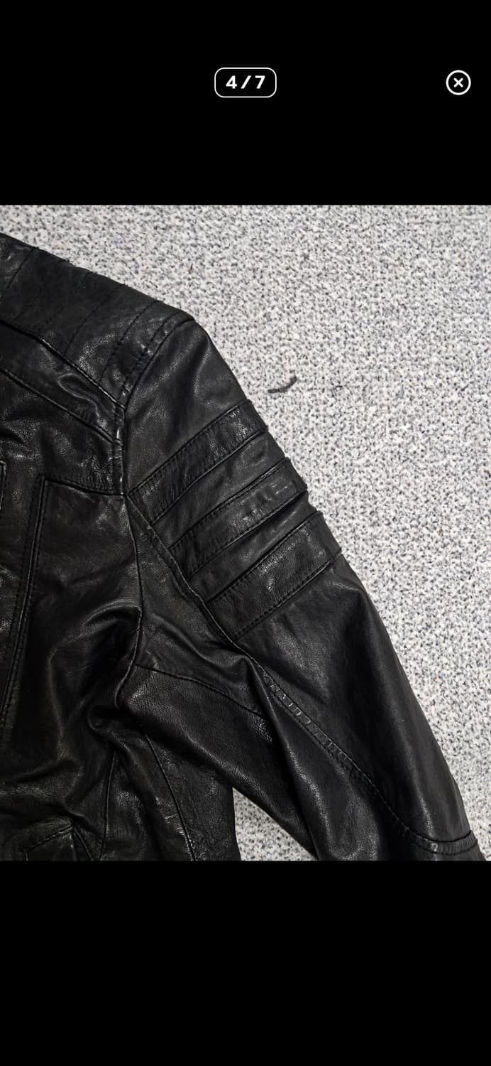 빈티지 양가죽 가죽 자켓 S 상품이미지4