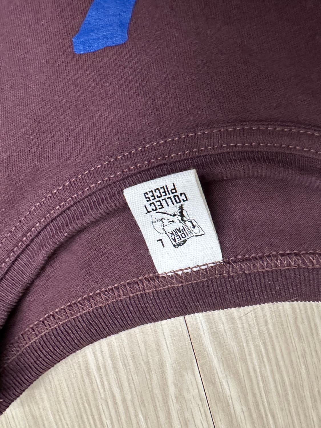 컬렉트피시스 딥퍼플 티셔츠 L 상품이미지2