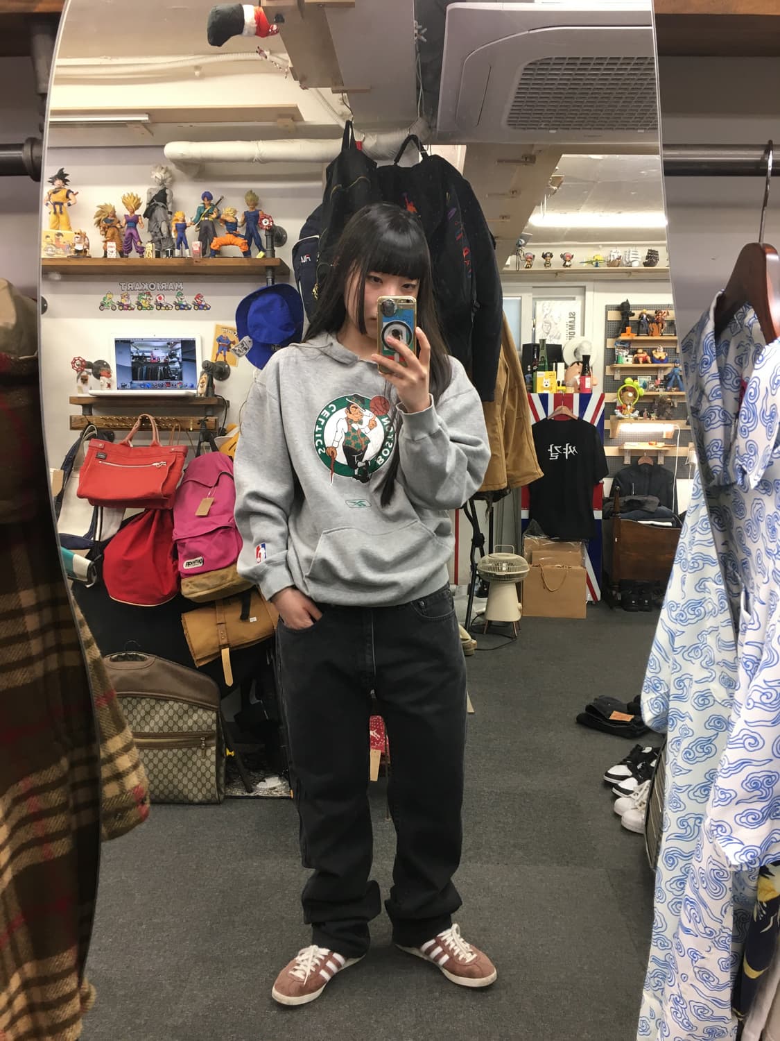 Levis 리바이스 505 흑청 데님팬츠 상품이미지9