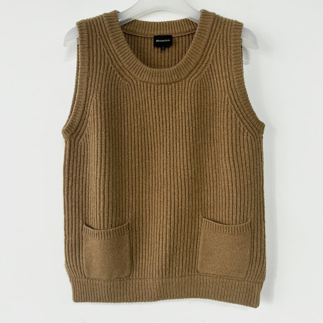 베르니스 포켓 울 베스트 상품이미지1