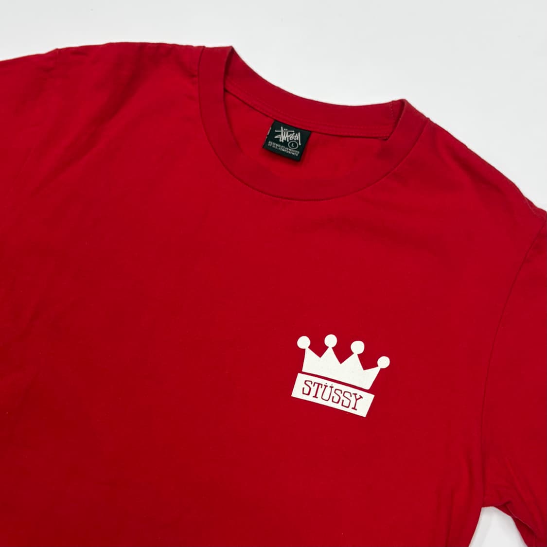 Stussy 스투시 빈티지 크라운 소드 반팔티셔츠 L 상품이미지3