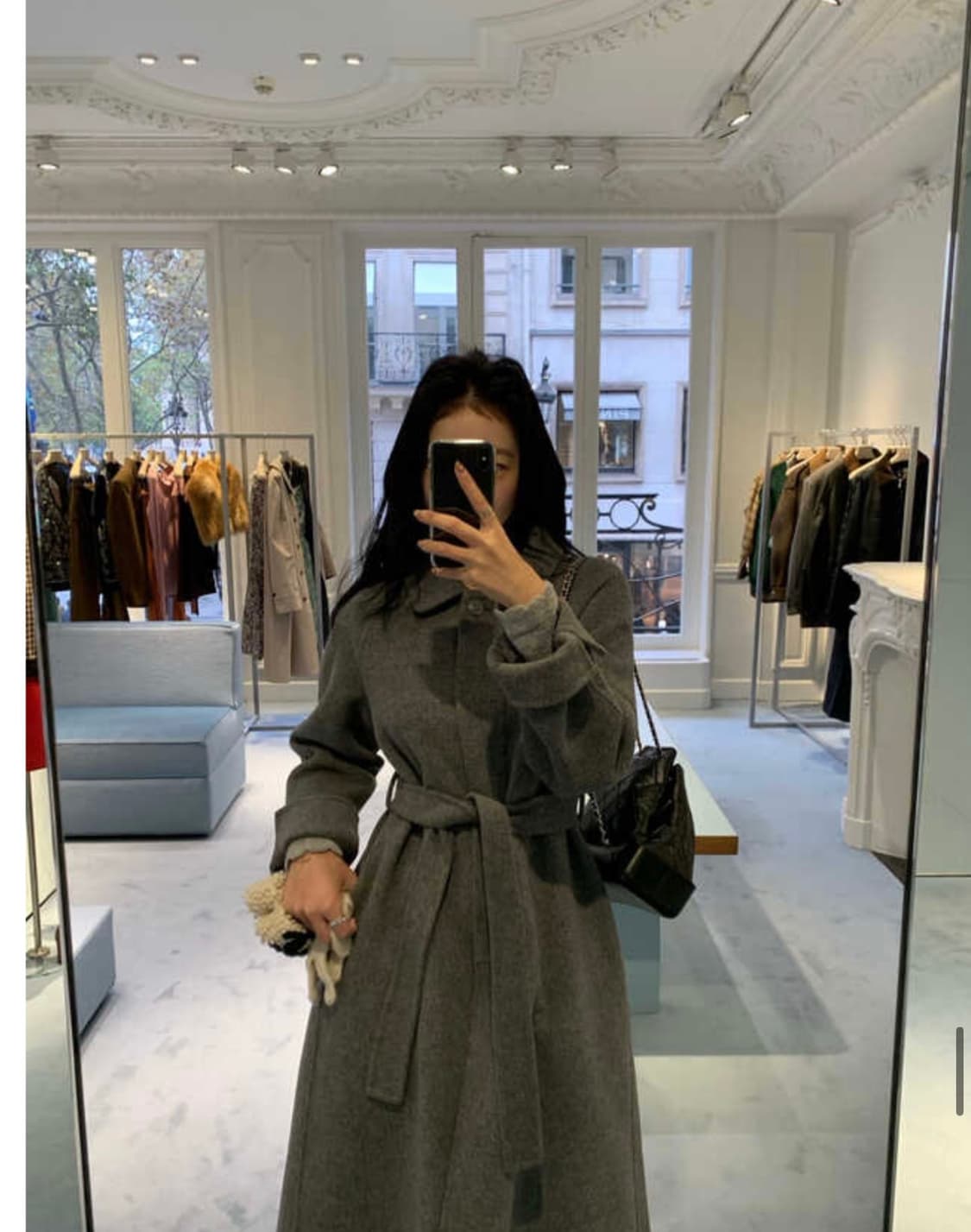 시예 시티 코트 그레이 일반기장(새제품) 상품이미지6