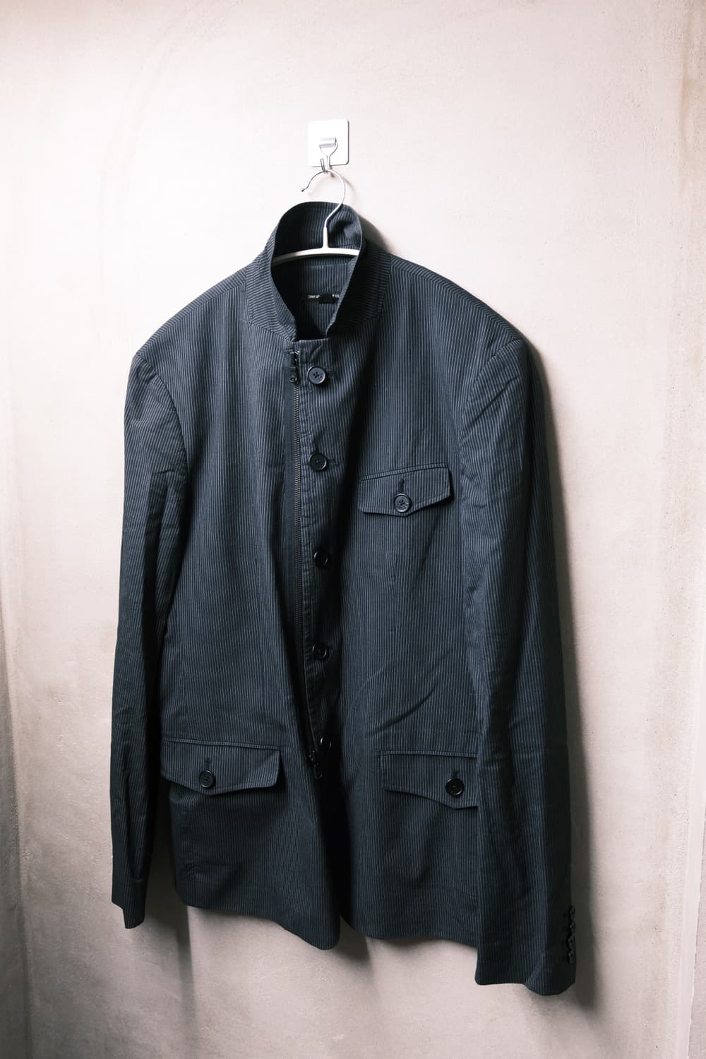 John varvatos 스트라이프 유틸리티 자켓 40 상품이미지3