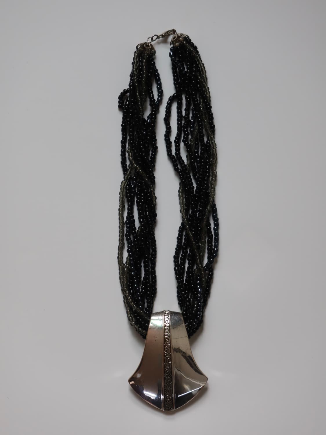 black object necklace 상품이미지3